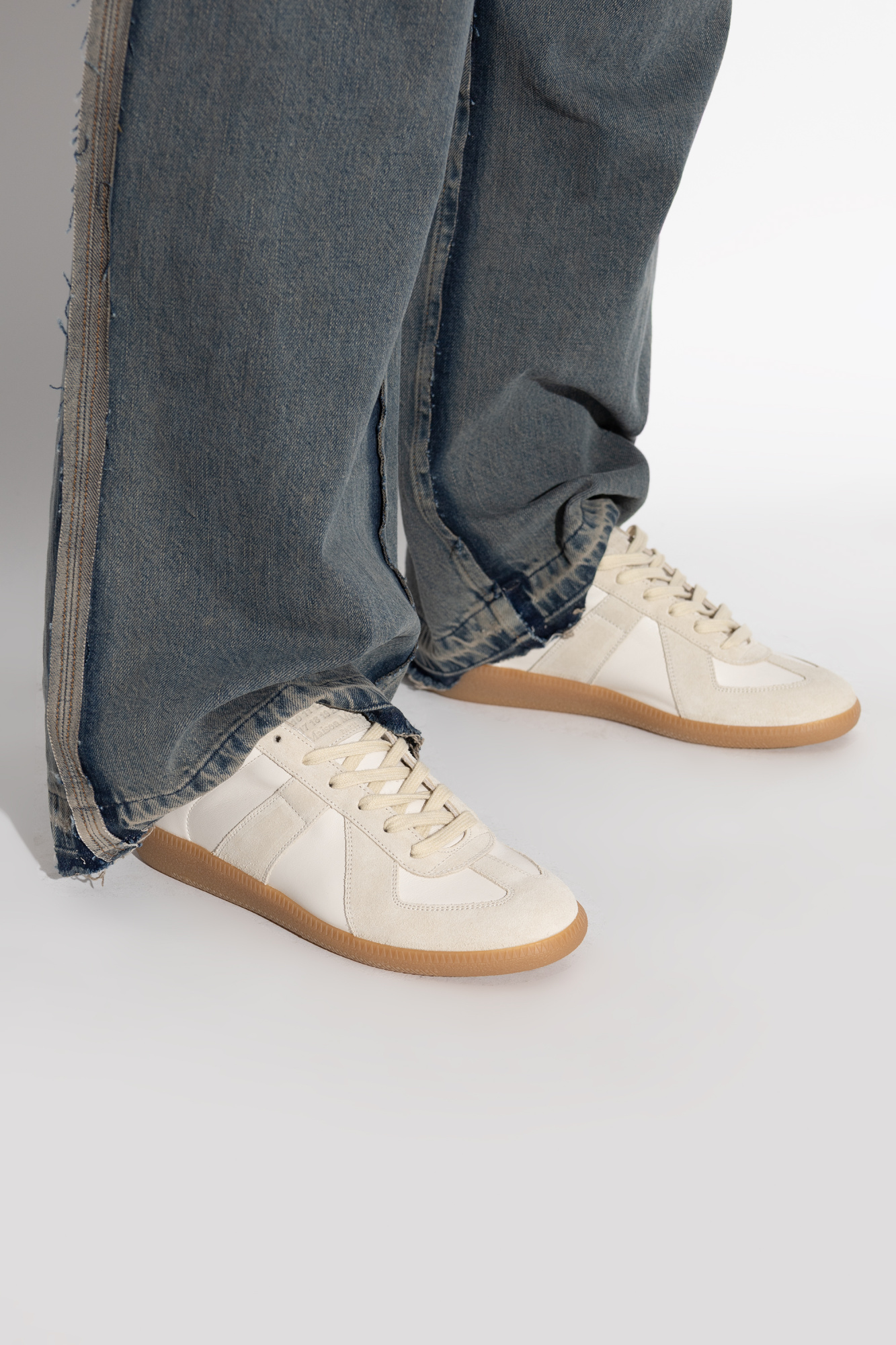 花 ALBAROSA Buty sportowe #Z48 czarno-różowe